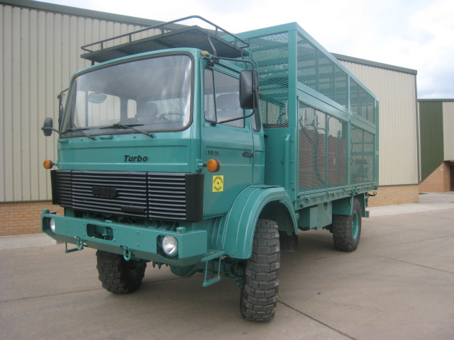 Iveco 110 - 16 4x4 service / lube truck - ex military vehicles for sale, mod surplus